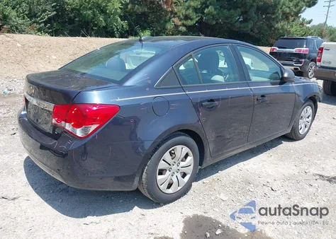 2015 Chevrolet Cruze Ls Auto из США, поврежденный, VIN 1G1PA5SH7F7258598